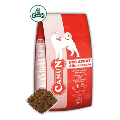 Karma dla psa CANUN DOG SPORT z wołowiną 40% Mięsa 20 kg