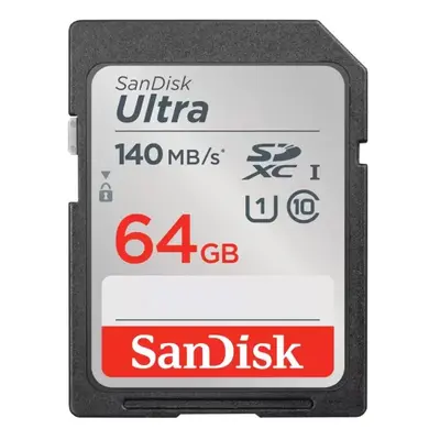 Sandisk SDXC Ultra 64GB 140MB/s UHS-I U3
