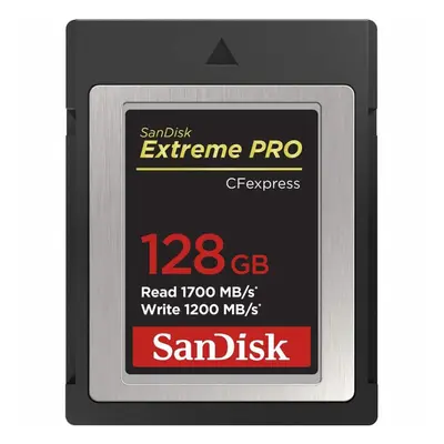 Sandisk CFexpress Typ B Extreme Pro 128GB 1700MB/s N