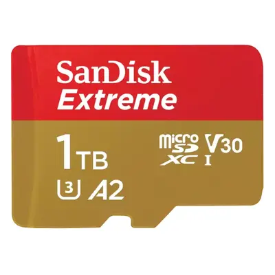 Sandisk Extreme microSDXC UHS-I 1TB + adapter SD