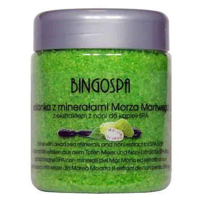 Solanka z minerałami Morza Martwego i ekstraktem soku Noni BINGOSPA