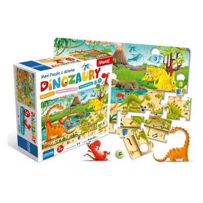 Maxi puzzle Dinozaury Granna
