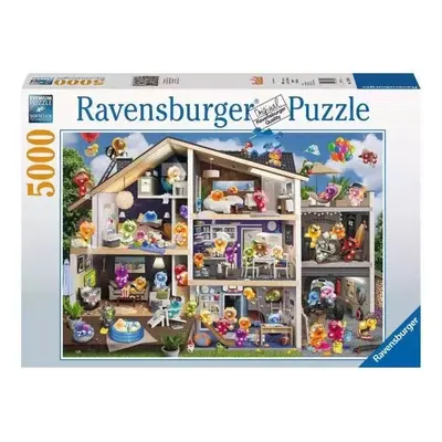 Puzzle 5000 elementów. Dom dla lalek