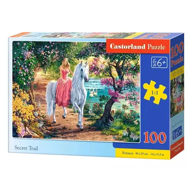 Puzzle 100 elementów. Sekretny szlak