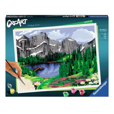 CreArt. Malowanie po numerach. Seria premium B. Dolomity Ravensburger