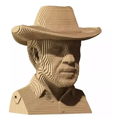 Puzzle 3D kartonowe - Chuck Norris