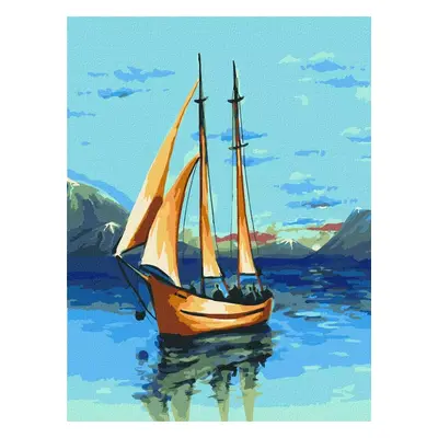 Obraz Malowanie po numerach 30x40 IDEYKA NA RAMIE