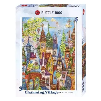 Puzzle 1000 elementów. Czerwone łuki