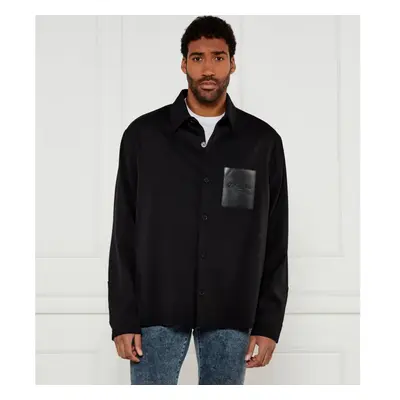 Balmain Wełniana koszula | Oversize fit