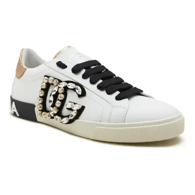 Dolce & Gabbana Skórzane trampki