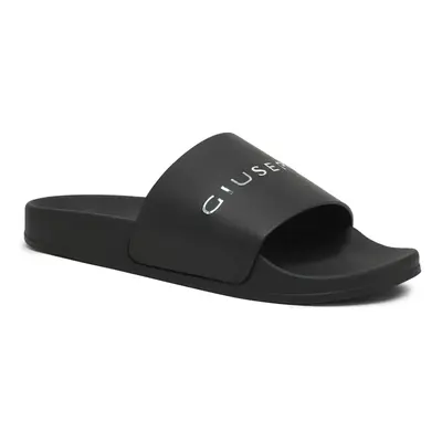 Giuseppe Zanotti Skórzane klapki SLOGAN