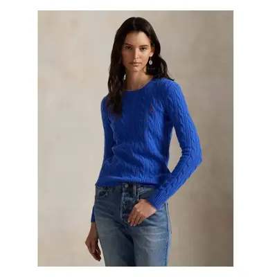 POLO RALPH LAUREN Wełniany sweter JULIANNA | Regular Fit | z dodatkiem kaszmiru