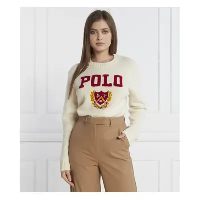 POLO RALPH LAUREN Wełniany sweter | Regular Fit