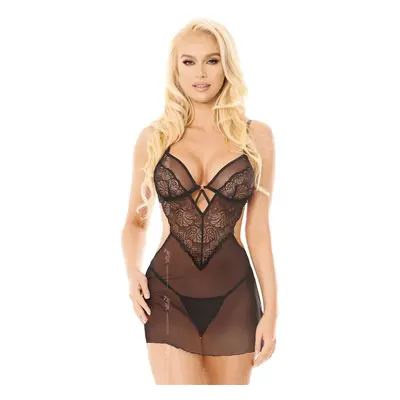 Komplet bielizny erotycznej SoftLine Collection Adela, M/L (czarny)