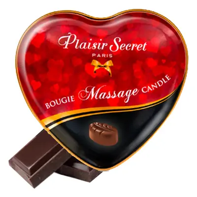 Świeca do masażu erotycznego Plaisir Secret czekolada, 35 ml