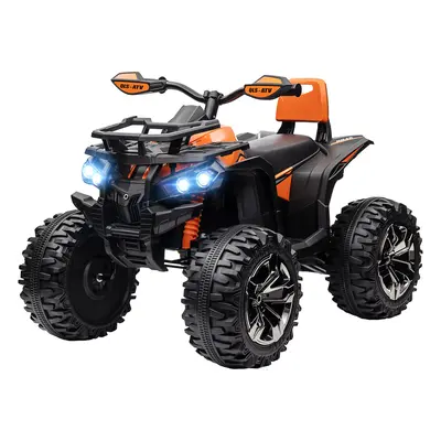 HOMCOM 12V Pojazd dla Dzieci z funkcją jazdy do przodu, do tyłu, odtwarzaczem MP3, światłem LED,