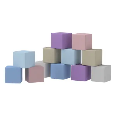 HOMCOM Zestaw miękkich klocków dla dzieci, zabawki do wspinaczki i raczkowania, pianka EPE, ekos