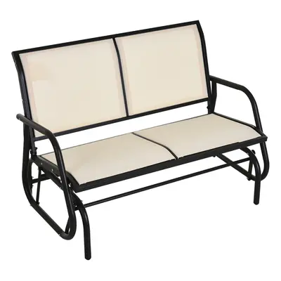 Outsunny ławka bujana huśtawka ogrodowa ławka ogrodowa krzesło bujane ławka parkowa