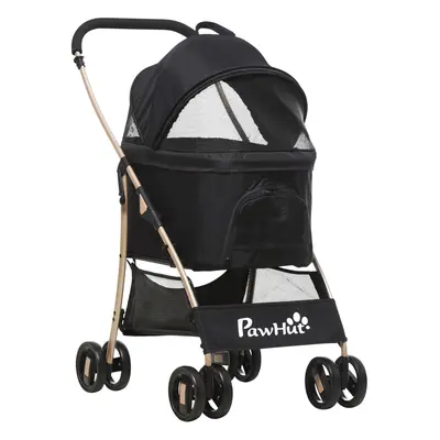 Outsunny Wózek dla Psa 2w1 Składany Torba Transportowa do 20kg | Aosom PL