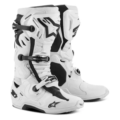 Buty Cross Alpinestars Tech 10 Supervented Złamany Biały 45,5