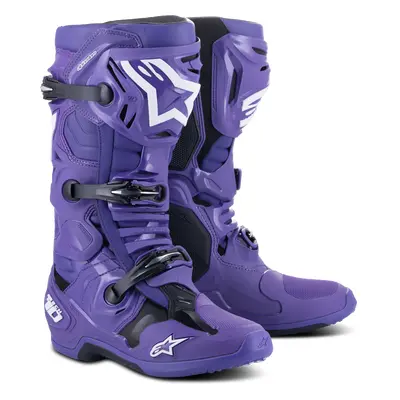 Buty Cross Alpinestars Tech 10 Ultrafioletowy/Czarny 48