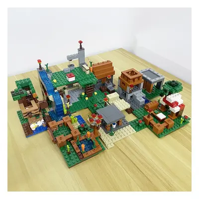 TreeHouse Village Farm Cave Mine Alex Zombie Action Figures Building Blocks Zabawki Prezent dla dzieci