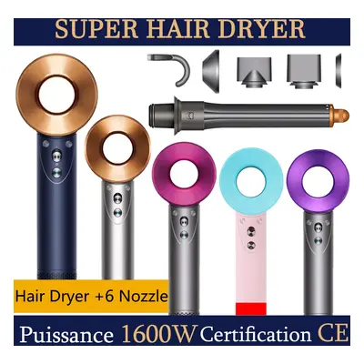 SenCiciMen Profesjonalna Suszarka do Włosów Jonizująca Szybkoschnąca Bezłopatkowa Suszarka Salon