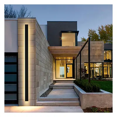 Zewnętrzna lampa ścienna LED Nowoczesna wodoodporna willa IP65 Ganek Ogród Patio exterio Kinkiet Przeciwdeszczowy przed drzwiami