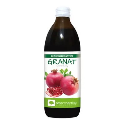 Alter Medica Sok 100% Granat 1000 ml *długi termin przydatności*