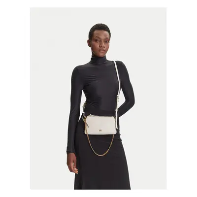 PINKO Torebka Double Mini Al PLTT A0QO Biały