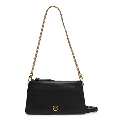 PINKO Torebka Double Mini Al PLTT A0QO Czarny