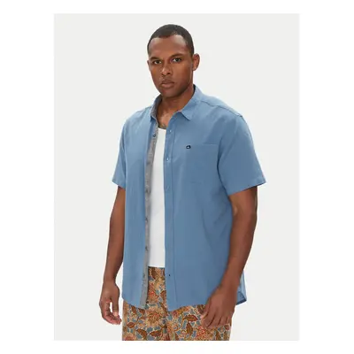 Quiksilver Koszula Time Box EQYWT04622 Niebieski Regular Fit