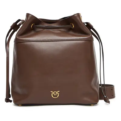 PINKO Torebka Secchiello Classic Al PLTT A0QO Brązowy