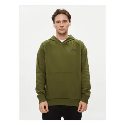 The North Face Bluza Redbox NF0A2ZWU Zielony Regular Fit