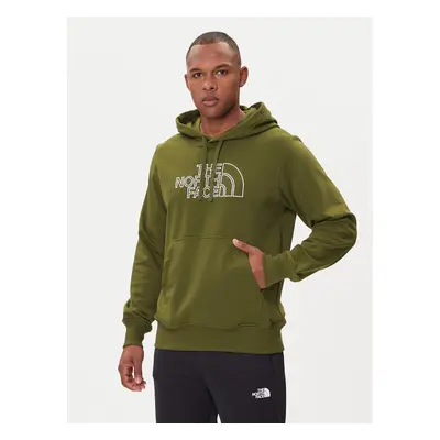 The North Face Bluza Drew Peak Light NF0A8C1B Zielony Regular Fit