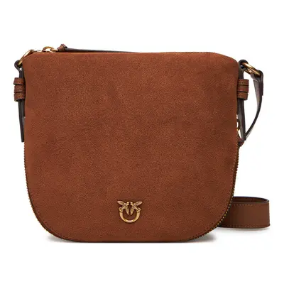 PINKO Torebka Hobo Zip Around Mini Al PLTT A2JH Brązowy