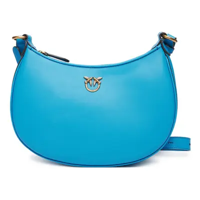 PINKO Torebka Half Moon Mini Fl Al PLTT A0F1 Niebieski