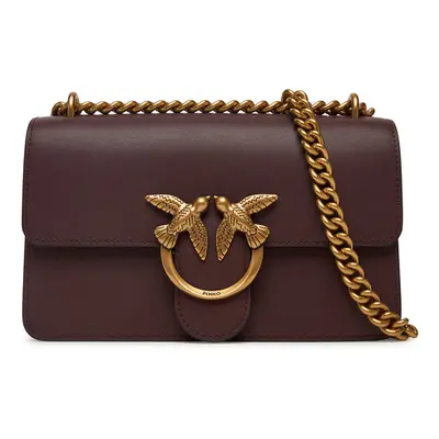 PINKO Torebka Love One Mini Dc Al PLTT A0F1 Bordowy