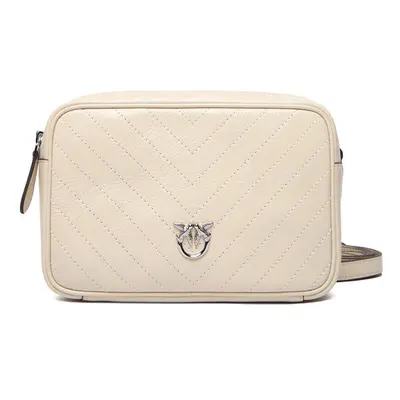 PINKO Torebka Carrie Camera Bag Classic Al PLTT A2JC Écru