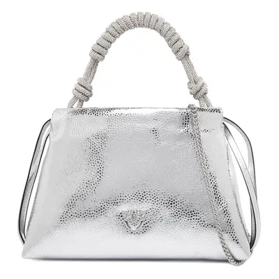 PINKO Torebka Mini Clutch+Manico SP Al PLTT A2WD Srebrny