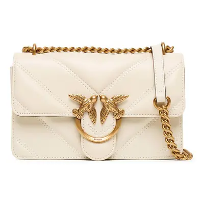 PINKO Torebka Love One Mini Light Dc. Al PLTT A2OS Écru