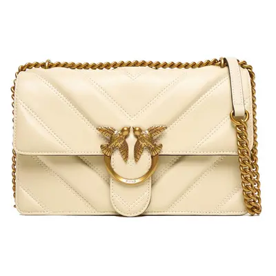 PINKO Torebka Love One Classic Light Dc Al PLTT A2OS Écru