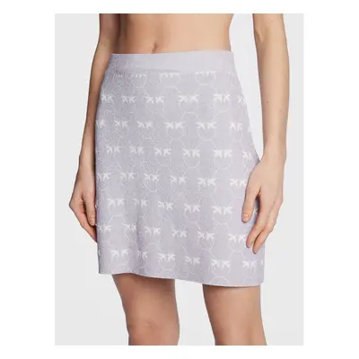 Pinko Spódnica mini Galeotto A0IT Fioletowy Slim Fit
