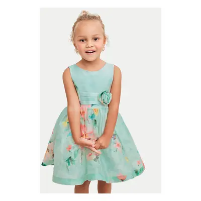 Abel & Lula Sukienka elegancka Zielony Regular Fit