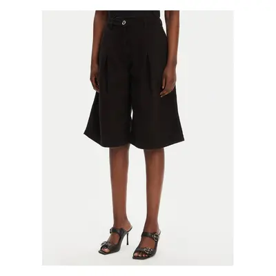 PINKO Bermudy Pascal 105245 A2M8 Czarny Relaxed Fit