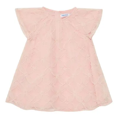 Mayoral Sukienka elegancka 1982 Różowy Regular Fit