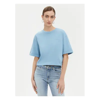 PINKO T-Shirt A2HN Niebieski Regular Fit