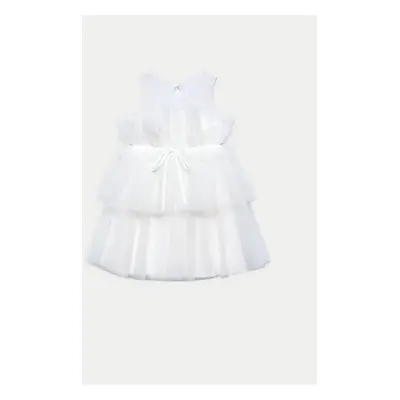 Abel & Lula Sukienka elegancka Biały Regular Fit