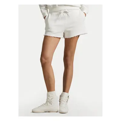 Polo Ralph Lauren Szorty sportowe Biały Straight Fit