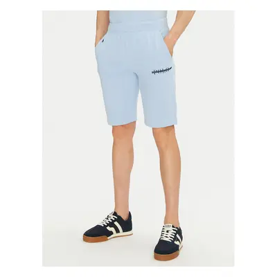 Polo Ralph Lauren Szorty sportowe 714966107002 Niebieski Regular Fit